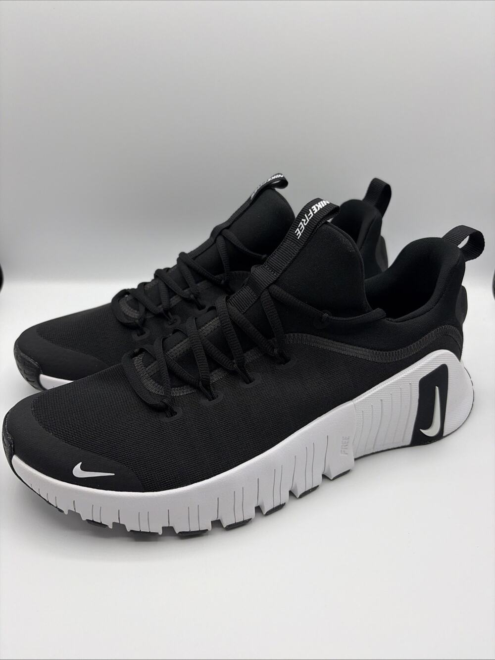 Nike Free Metcon 6 Shoes Sneakers Men's Sz 11 Black White FJ7127 001 New